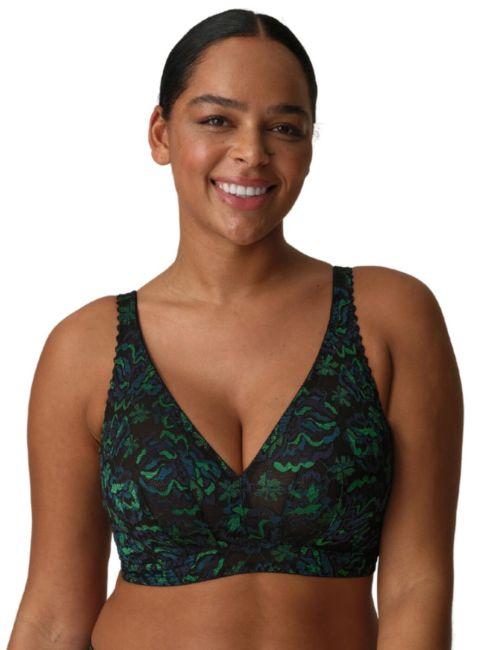 Prima Donna San Angel Bralette - Peacock Feather