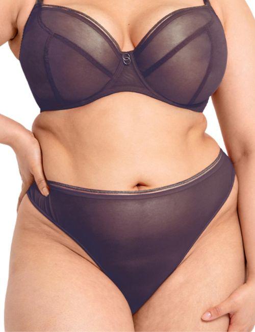 Curvy Kate Lifestyle Thong - Plum Purple