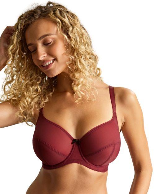 Panache Tango Essence Balcony Bra - Cherry Red