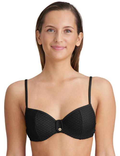 Marie Jo Brigitte Full Cup Bikini Top - Black