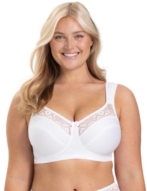 Miss Mary Of Sweden Breeze Non Wired Bra - White