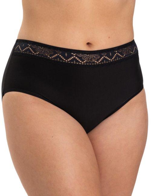 Miss Mary Of Sweden Breeze Brief - Black