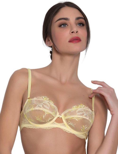 Lise Charmel Frisson D'Or Half Cup Bra - Rose Gold