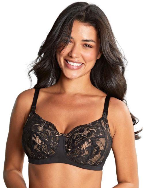 Panache Ada Nursing Bra - Black/Latte