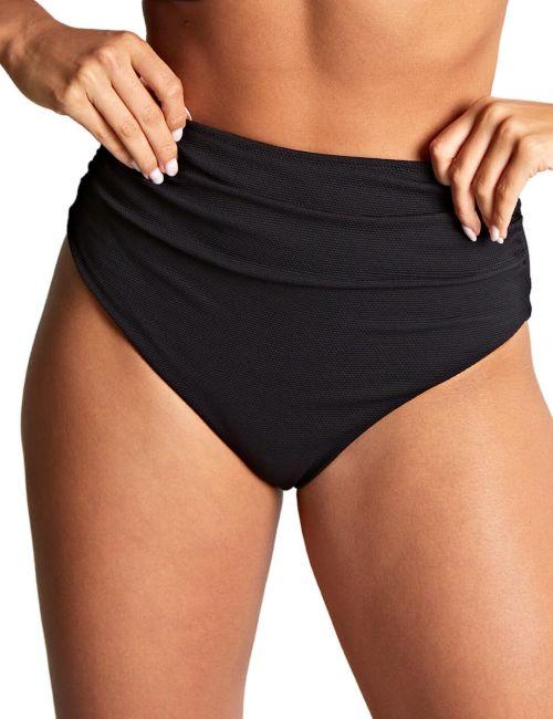 Panache Spirit High Waist Brazilian Bikini Brief - Black