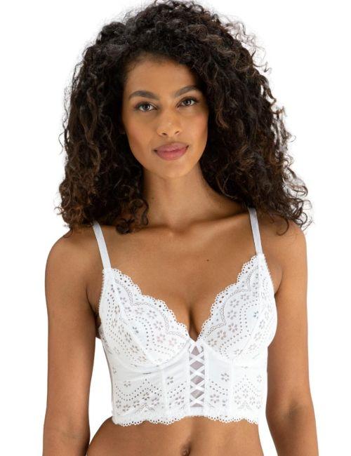Pour Moi Swoon Bustier Bra - White