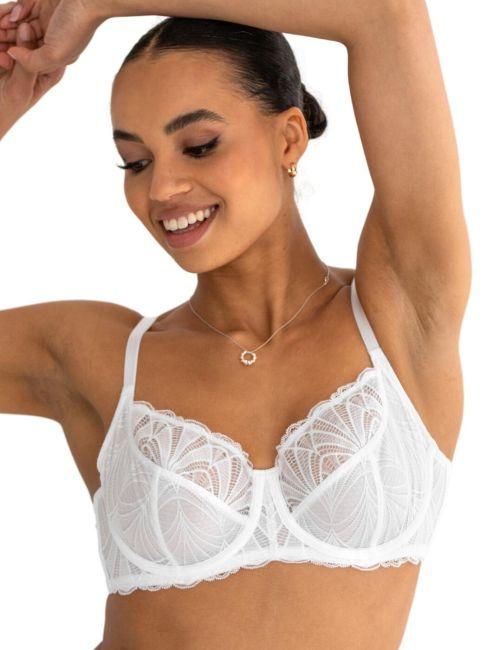 Pour Moi New Romance Full Cup Bra - White