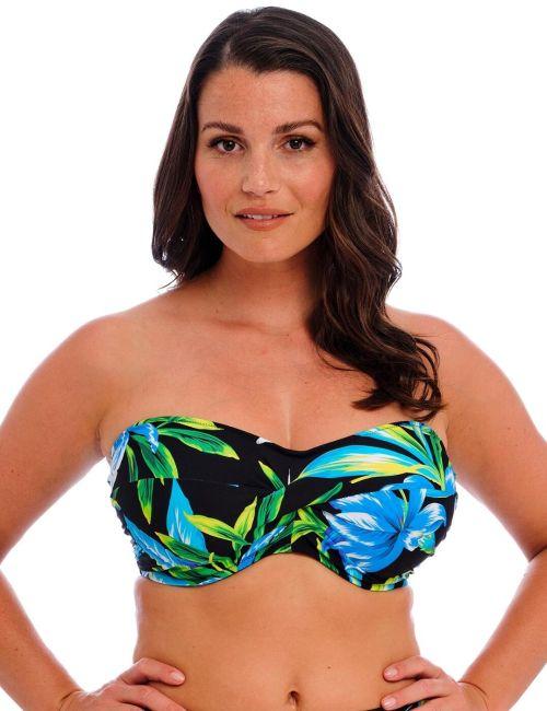 Fantasie Talm Beach Bandeau Bikini Top - Black