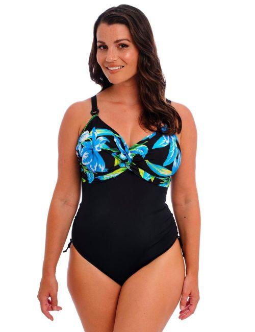 Fantasie Talm Beach Underwired Twist Front Swimsuit - Black