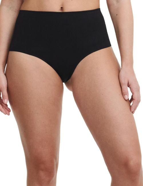 Chantelle Smooth Comfort Shapewear High Waist Thong - Black