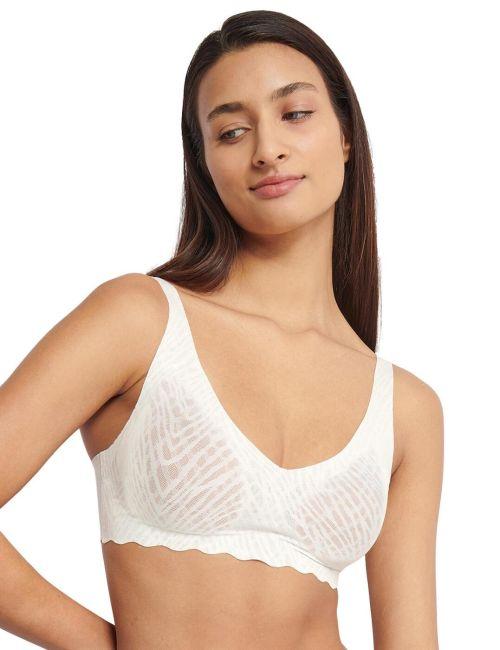 Sloggi Zero Feel Bliss Soft Bra - Silk White