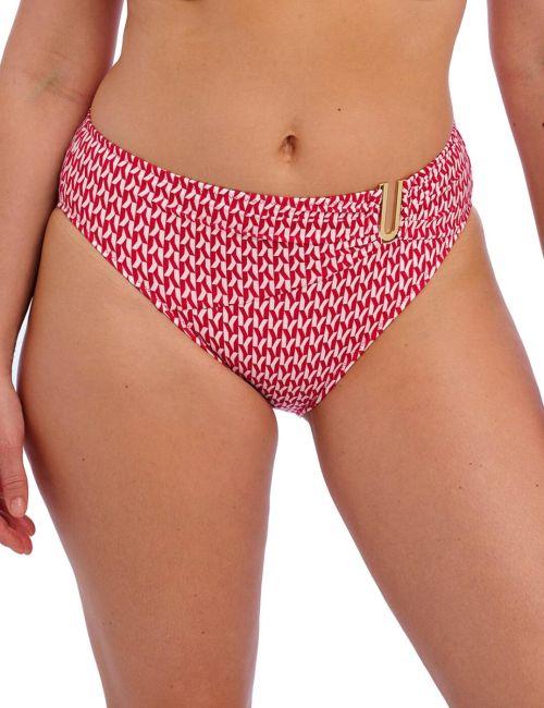 Fantasie Koh Lipe Mid Rise Bikini Brief - Radiant Red