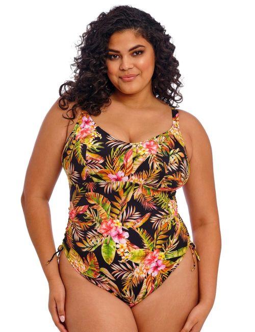 Elomi Tiger Valley Non Wired Swimsuit - Black
