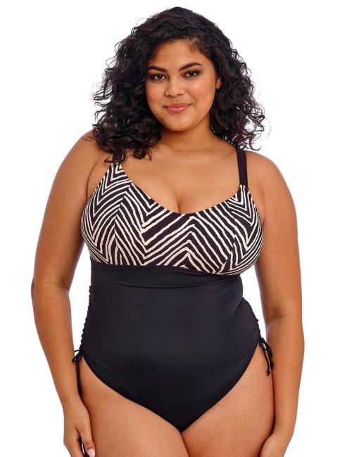 Elomi Fiji Falls Non Wired Swimsuit - Black