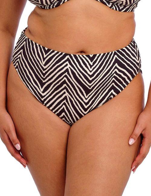 Elomi Fiji Falls Mid Rise Bikini Brief - Black