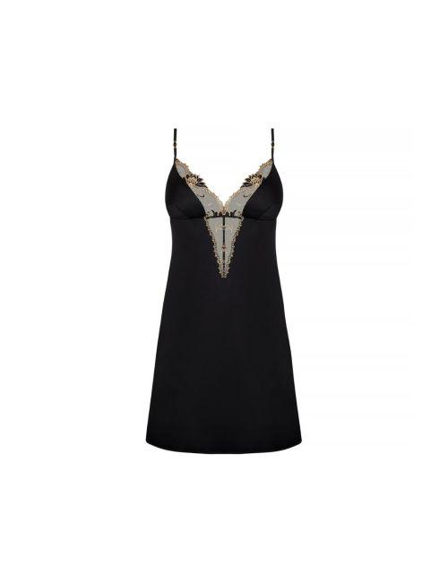 Lise Charmel Eblouissante Icone Sexy Nightdress - Or Nuit