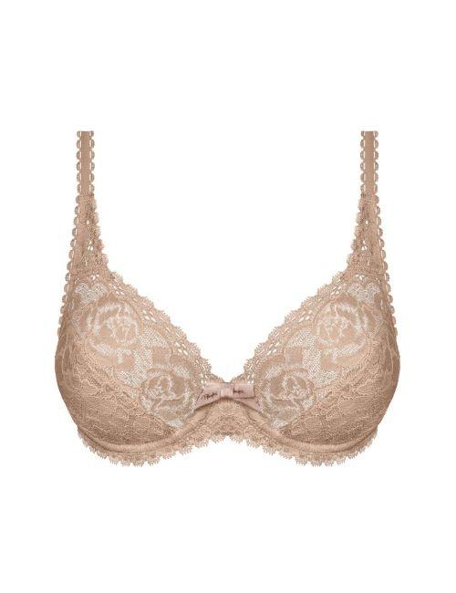 Playtex Flower Elegance Recycled Underwired Bra - Skin