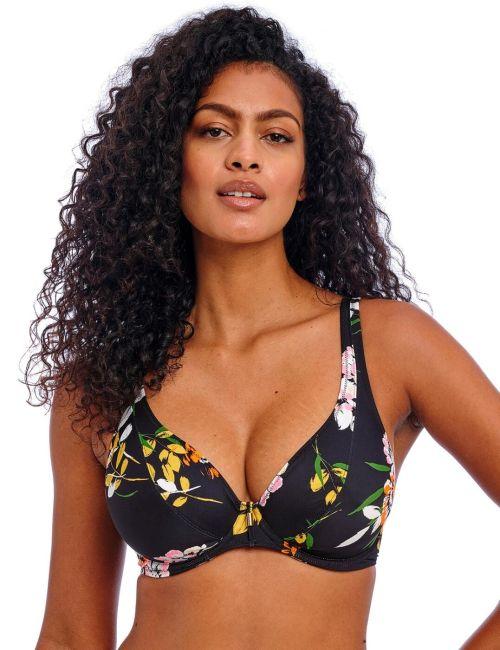 Freya Twilight Soul High Apex Bikini Top - Black