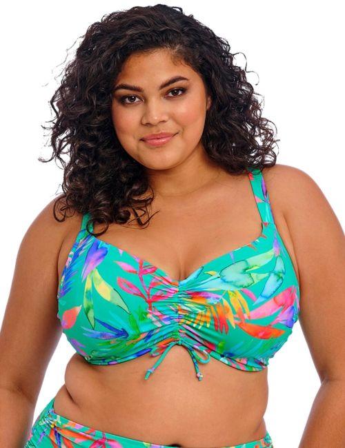 Elomi Toyama Tides Adjustable Bikini Top - Jade