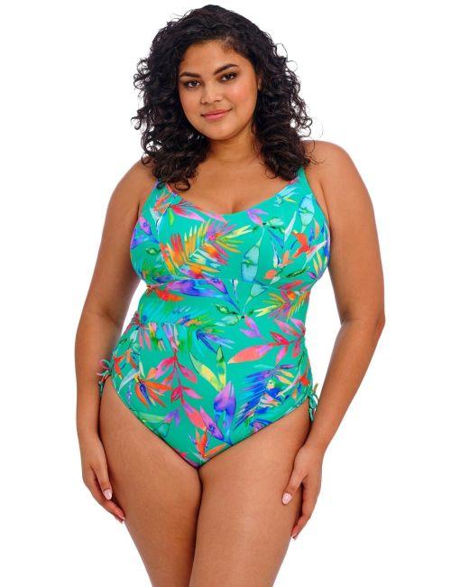 Elomi Toyama Tides Non Wired Swimsuit - Jade