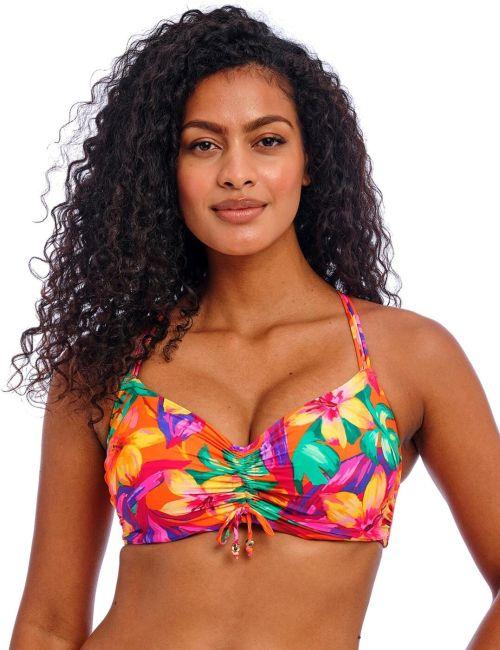 Freya Sun Haze Bralette Bikini Top - Mandarin