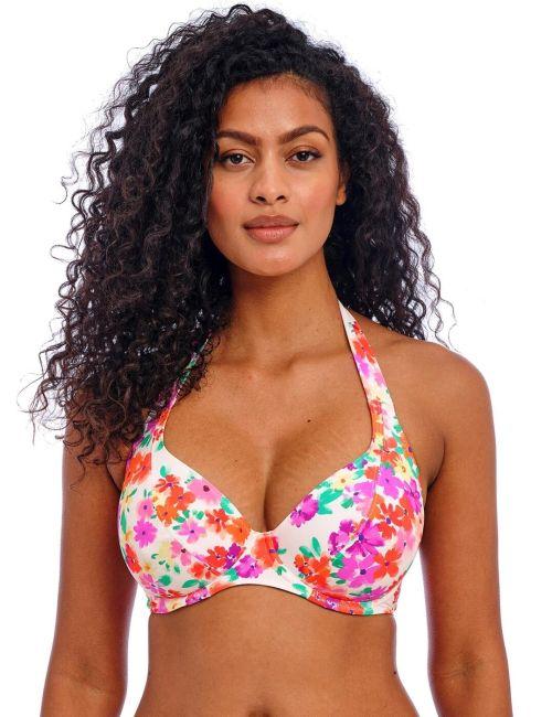Freya Summer Soul Halter Bikini Top - White