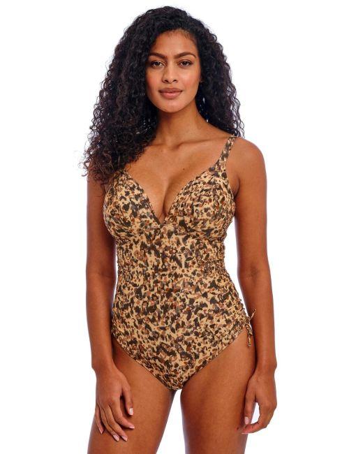 Freya Arizona Wave Non Wired Swimsuit - Dune