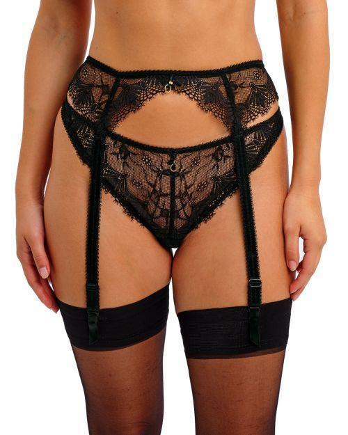Freya Fascinate Suspender - Black