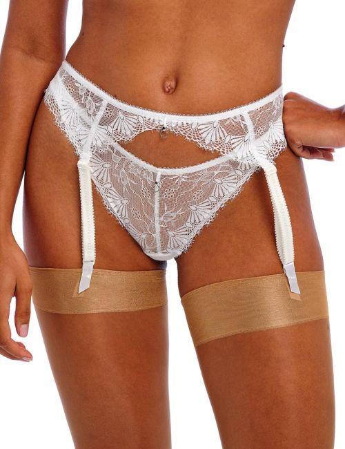 Freya Fascinate Suspender - White