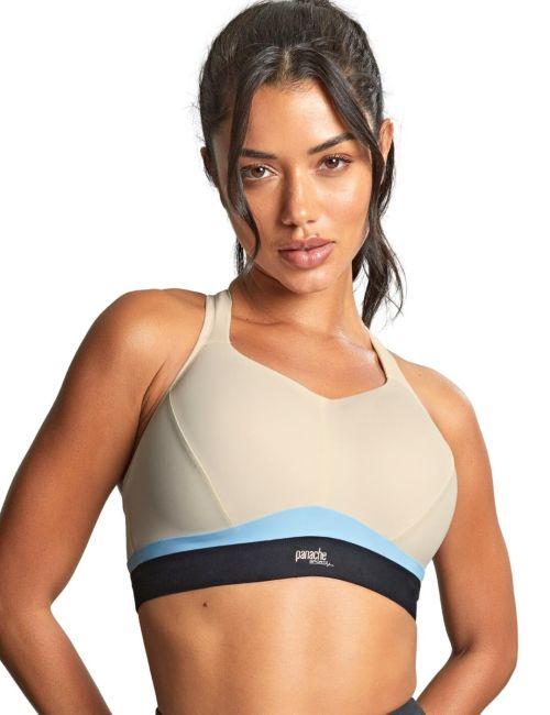 Panache Boundless Non Wired Sports Bra - Chalk/Black