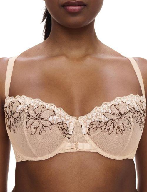 Chantelle Spice Half Cup Bra - Clay Nude