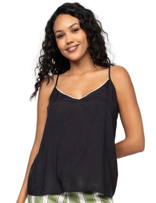 Cyberjammies Nancy Modal Cami - Black