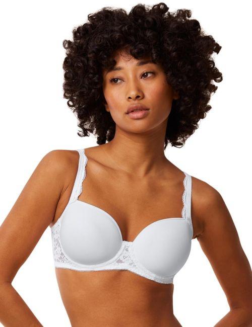 Triumph Amourette Spacer Padded Bra - White