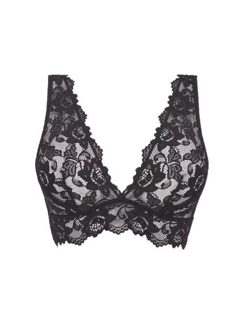 Figleaves Millie Lace Bralette - Black