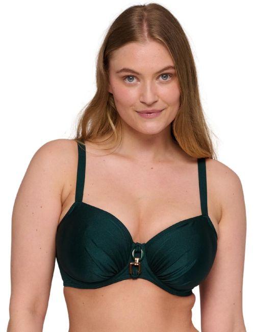 Prima Donna Swim Mangalore Full Cup Bikini Top - Jewel Green