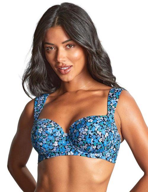 Panache Bette Balcony Bikini Top - Posy Print
