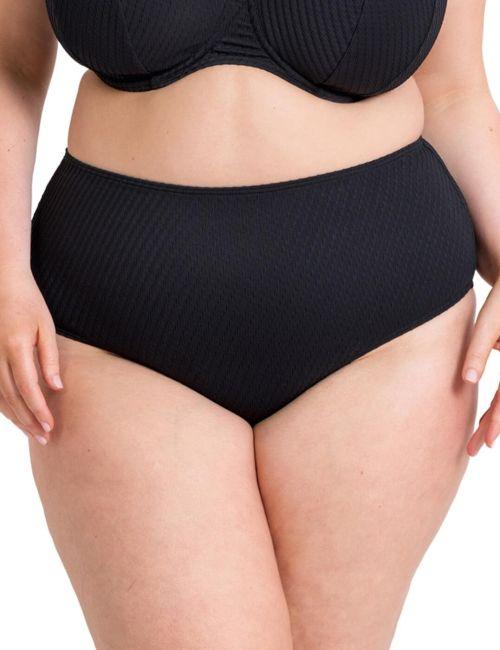 Curvy Kate Jet Set High Waist Bikini Brief - Black