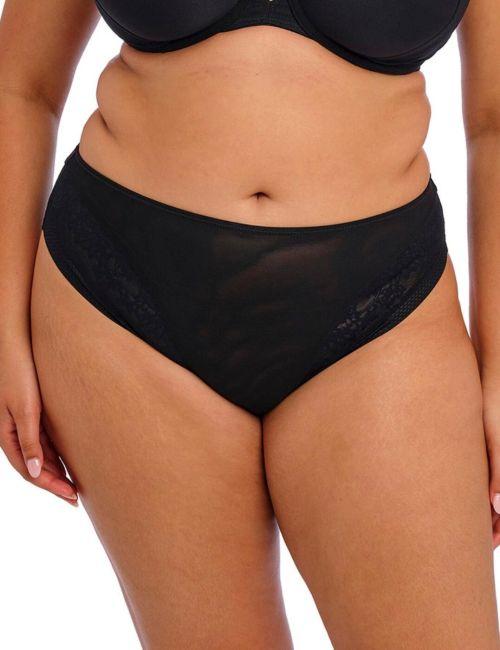 Elomi Nerina High Leg Brief - Black