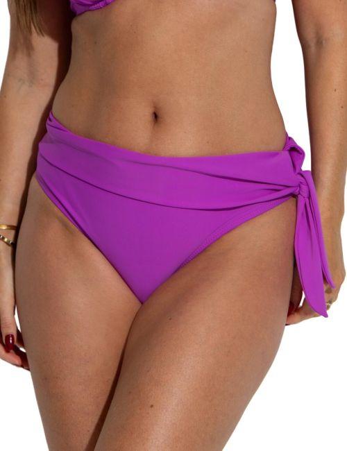 Pour Moi Rosa Cove Fold Over Bikini Brief - Ultraviolet