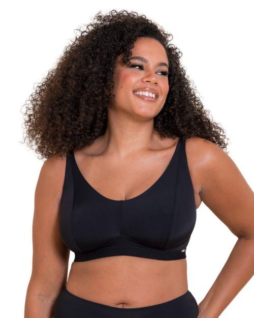 Curvy Kate Zen Non Wired Bralette - Black