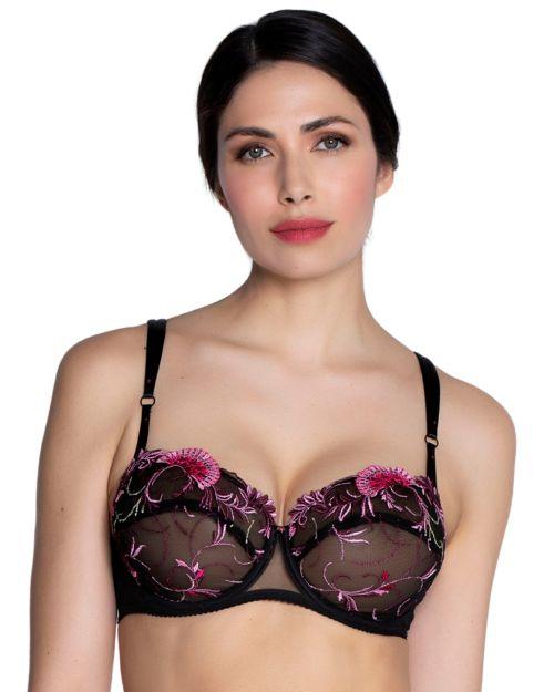 Lise Charmel Floraison Passion Half Cup Bra - Safran Rose