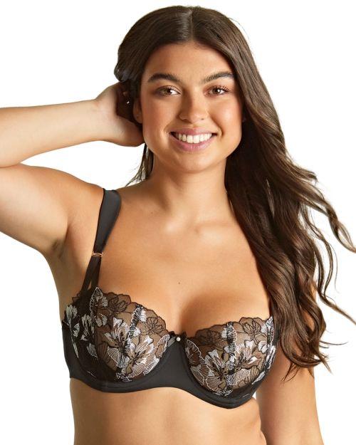 Panache Marlene Balcony Bra - Black