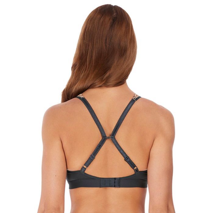 Wacoal Embrace Lace Soft Cup Bra - Ebony/ Shifting Sand