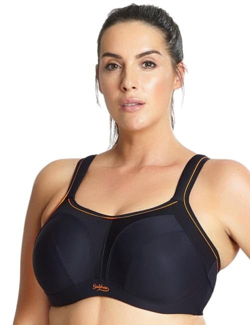 Sculptresse by Panache Underwired Sports Bra - Black
