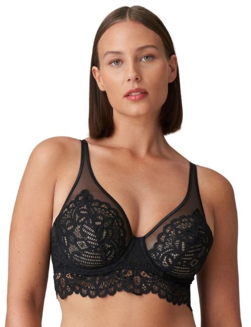 Prima Donna Twist First Night Longline Bra - Black