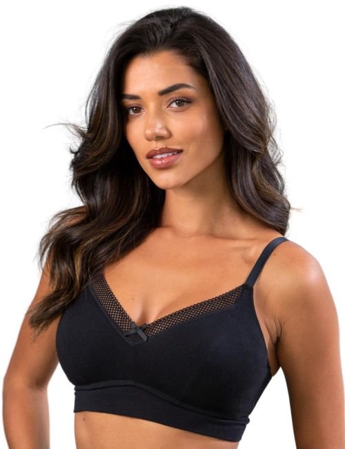 Pour Moi Love To Lounge Non Wired Bra - Black
