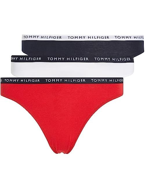 Tommy Hilfiger TH Recycled Essentials Brief 3 Pack - Desert Sky/White/Primary Red