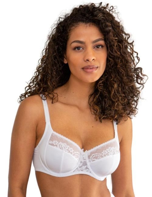 Pour Moi Aura Side Support Bra - White