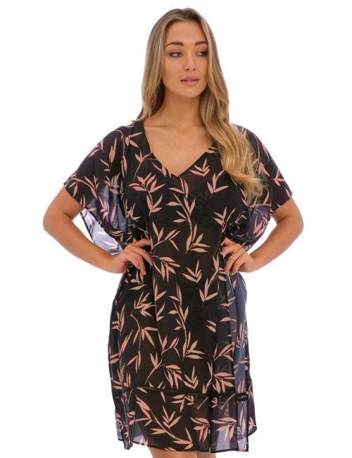 Fantasie Luna Bay Kaftan - Lacquered Black