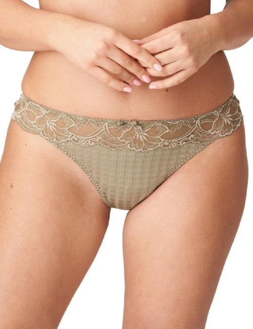 Prima Donna Madison Thong - Golden Olive